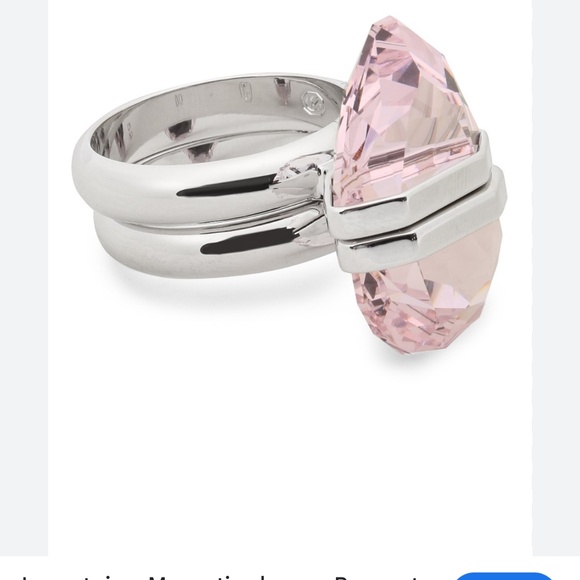 NWT Swarovski ring duo - Picture 3 of 15